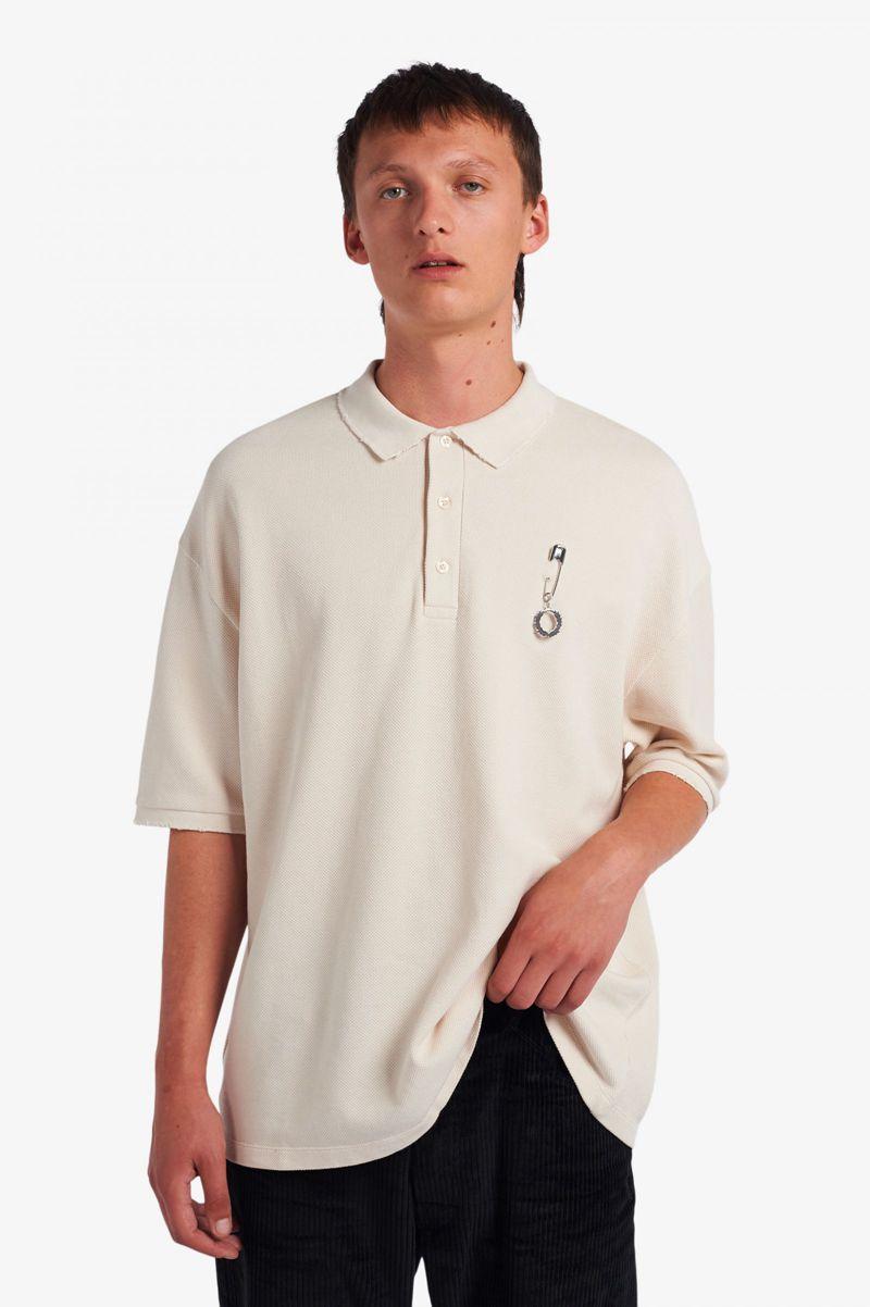 White Fred Perry SM1945 Men\'s Polo Shirts | PH 1478ZUTG